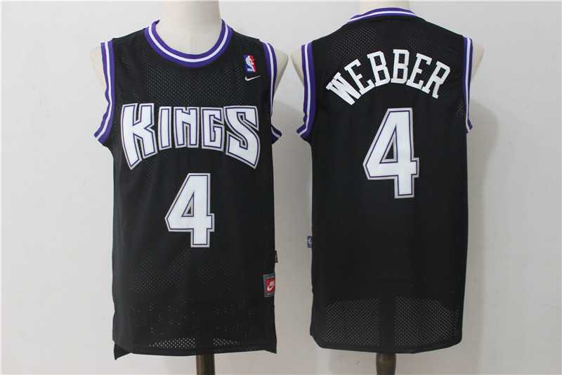 Sacramento Kings #4 Chris Webber Black Nike Stitched Jersey,We sell and wholesale Sacramento Kings #4 Chris Webber Black Nike Stitched Jersey on line form chian!
